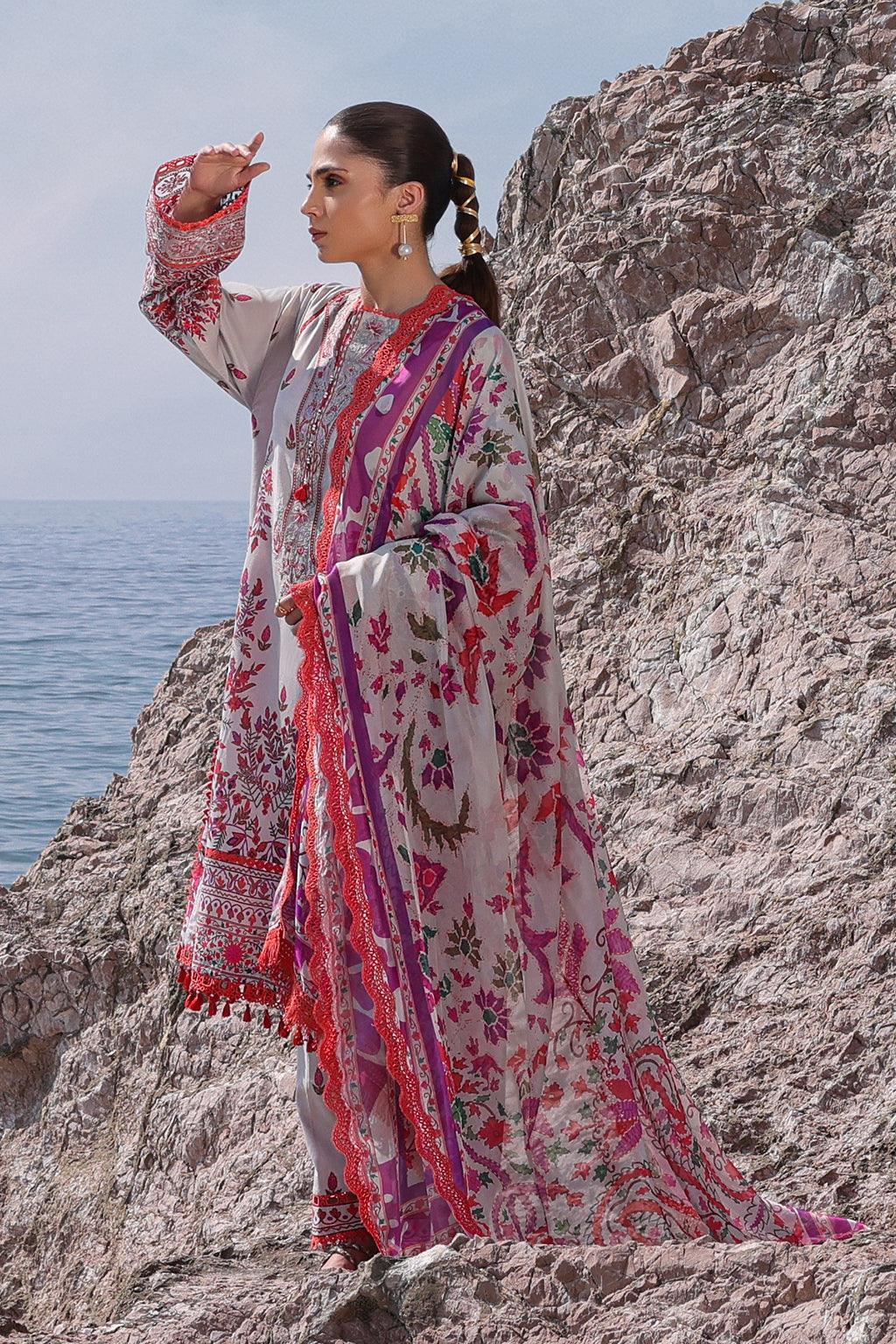 Tropicana Lawn by Ayzel 2024 | Alenia - Pashtun Collections