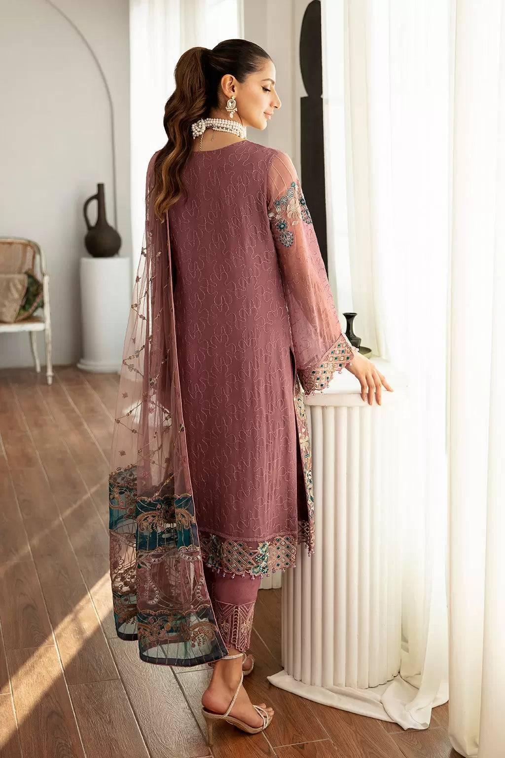 Ramsha Rangoon Chiffon Volume 11 (D-1102) - Pashtun Collections
