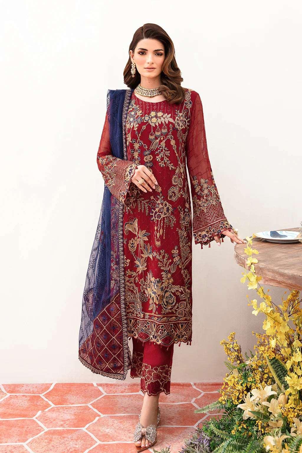 Ramsha Chiffon Collection - Vol. 24 (2410) - Pashtun Collections