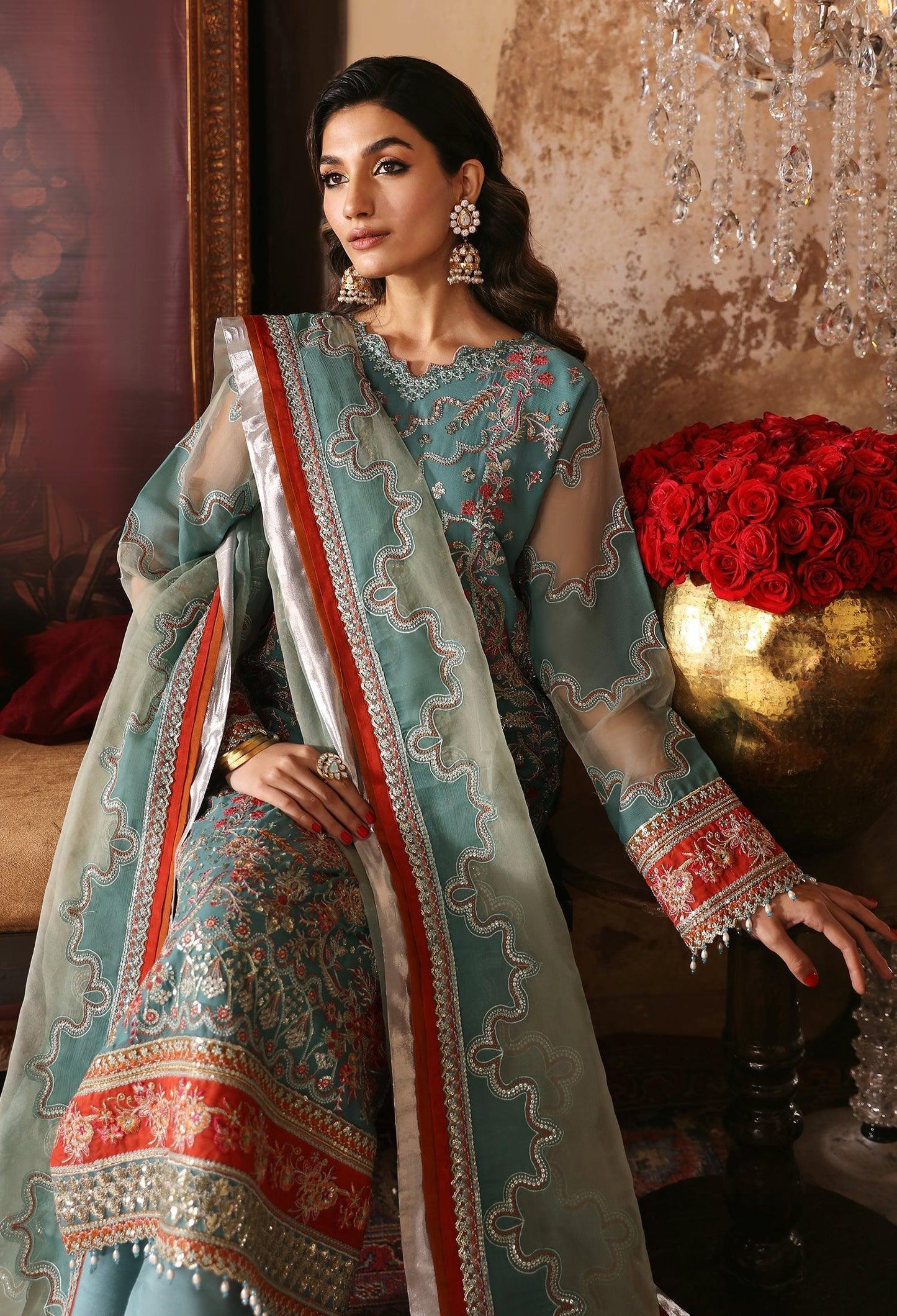 GHAZAL by Emaan Adeel | Luxury Chiffon Festive Collection | GH-06 - Pashtun Collections