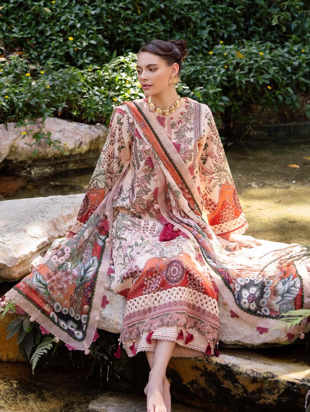 JADE BLISS LAWN 2025- JBL 08 - Pashtun Collections