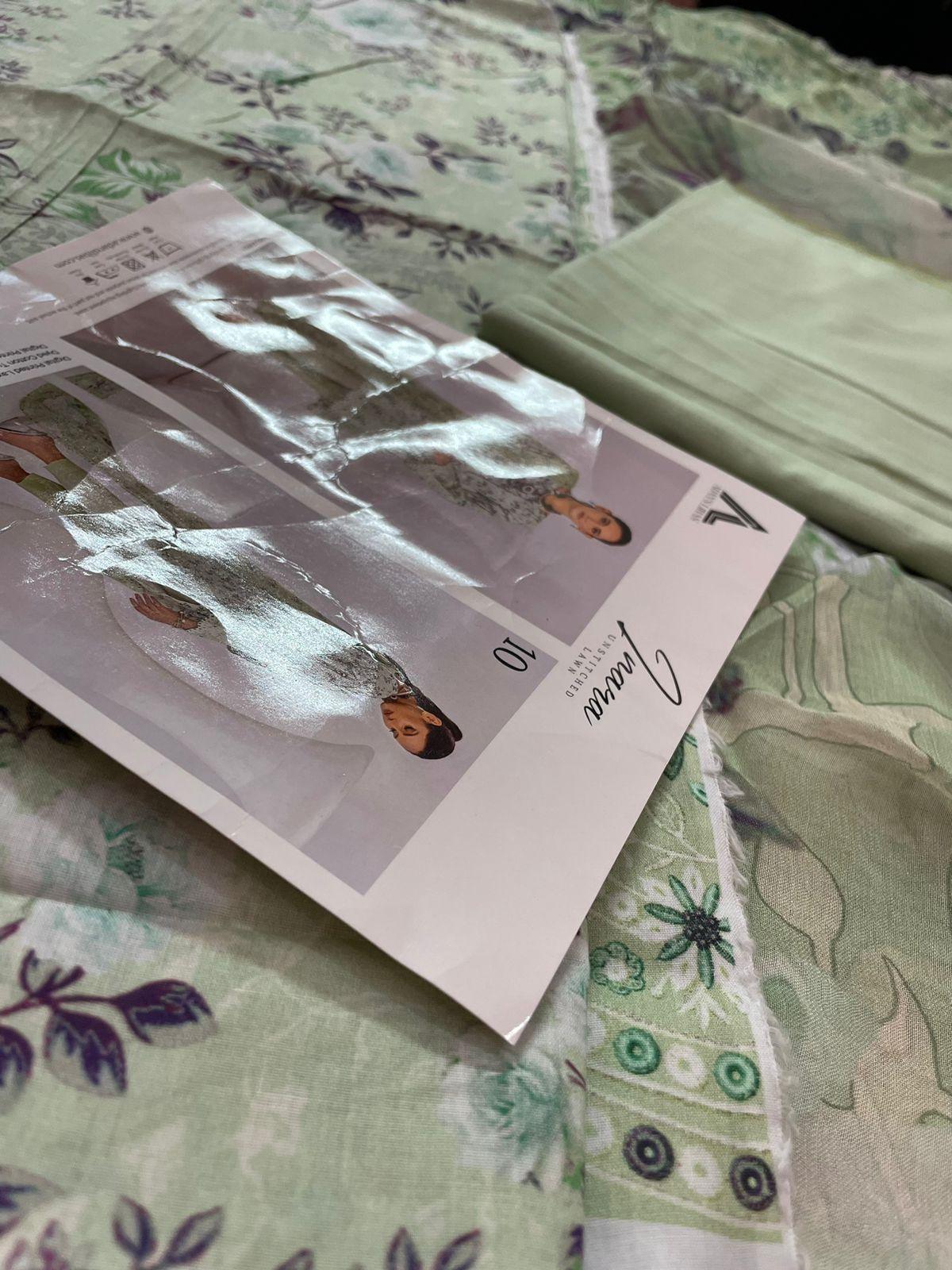 Innara Unstitched Lawn Collection by Adan's Libas (5669) - Pashtun Collections