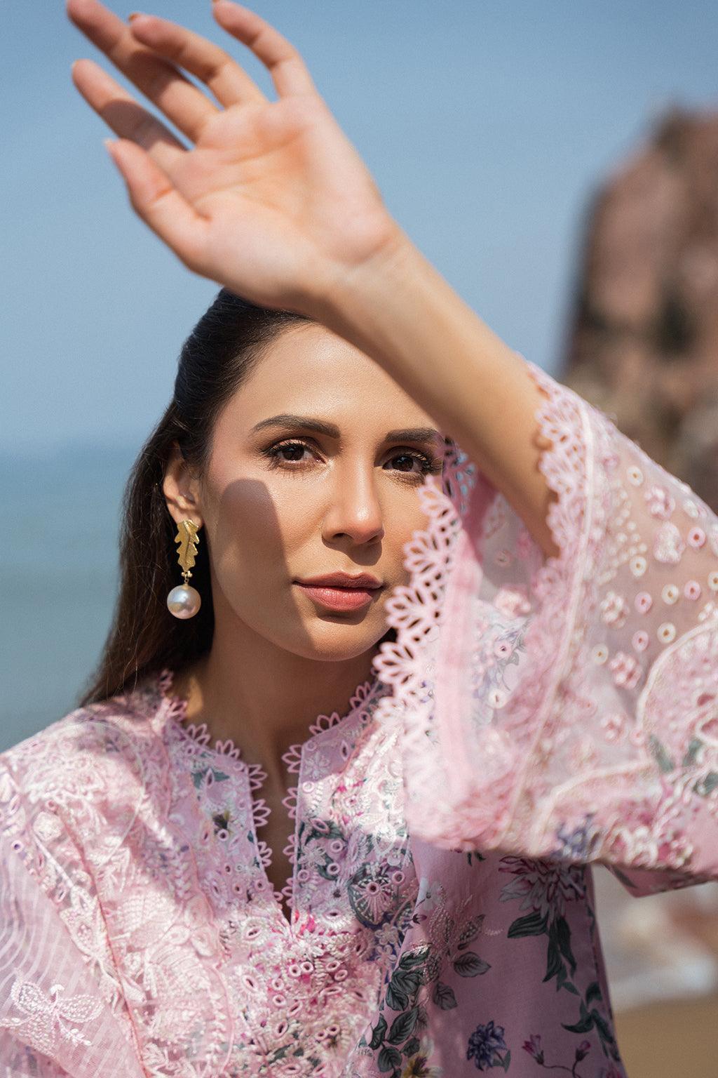 Afrozeh Summer Together Lawn Collection – Lily - Pashtun Collections