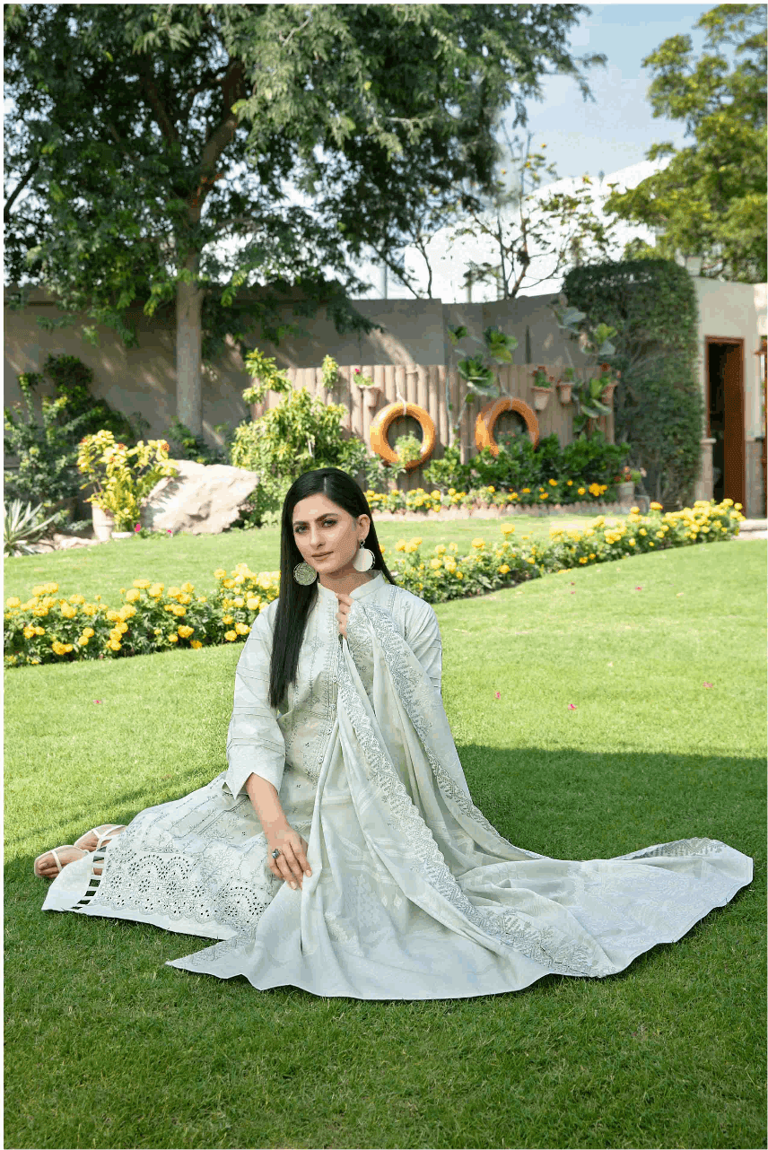 Gulshanara - Embroidered Lawn Banarsi Collection by Tawakkal Fabrics (D-2228) - Pashtun Collections