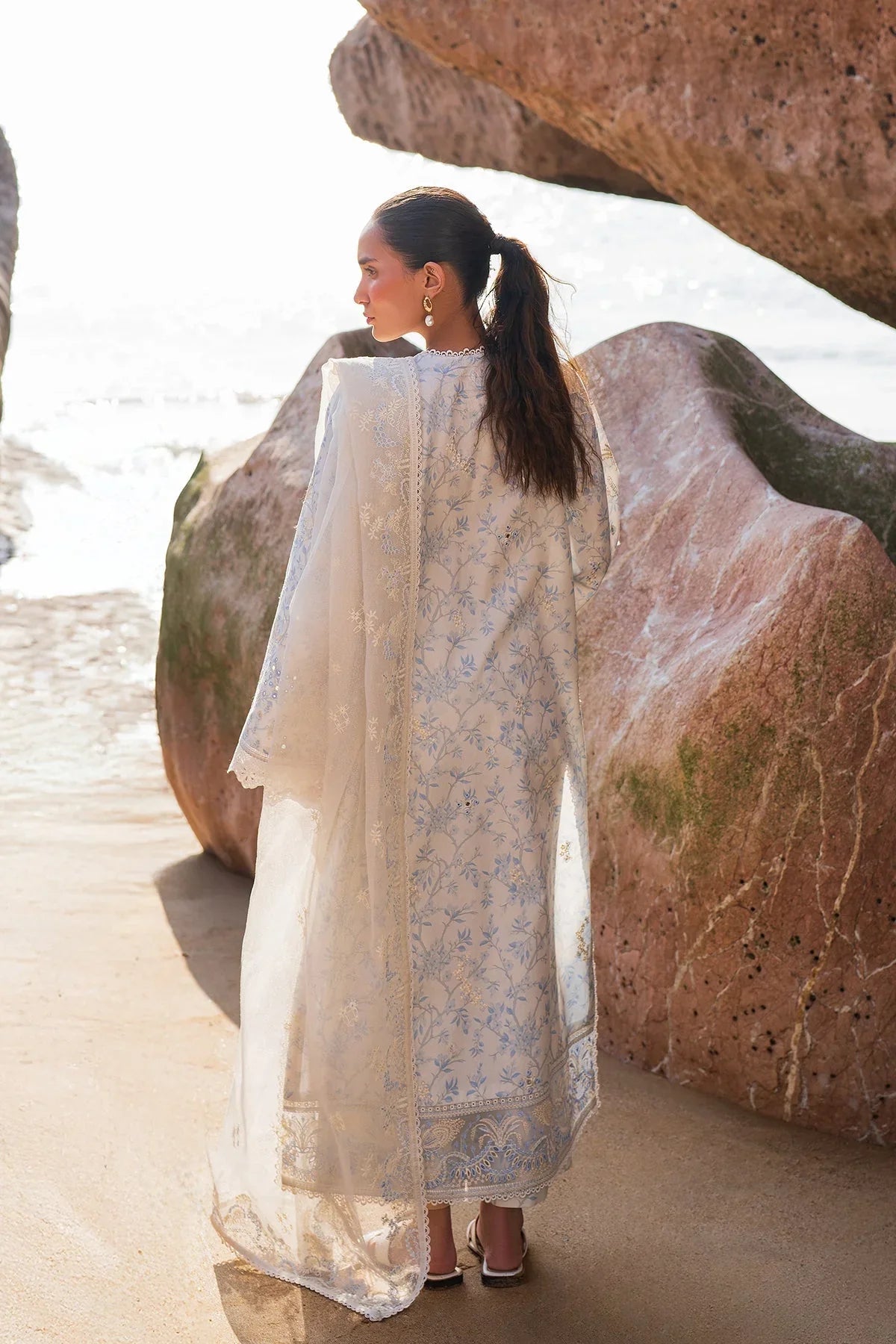 Afrozeh Endless Summer Lawn - Nerida