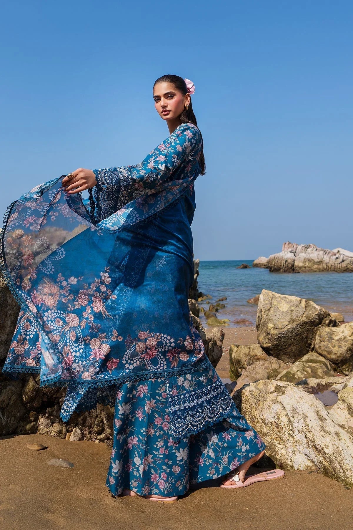 Afrozeh Endless Summer Lawn - Noa