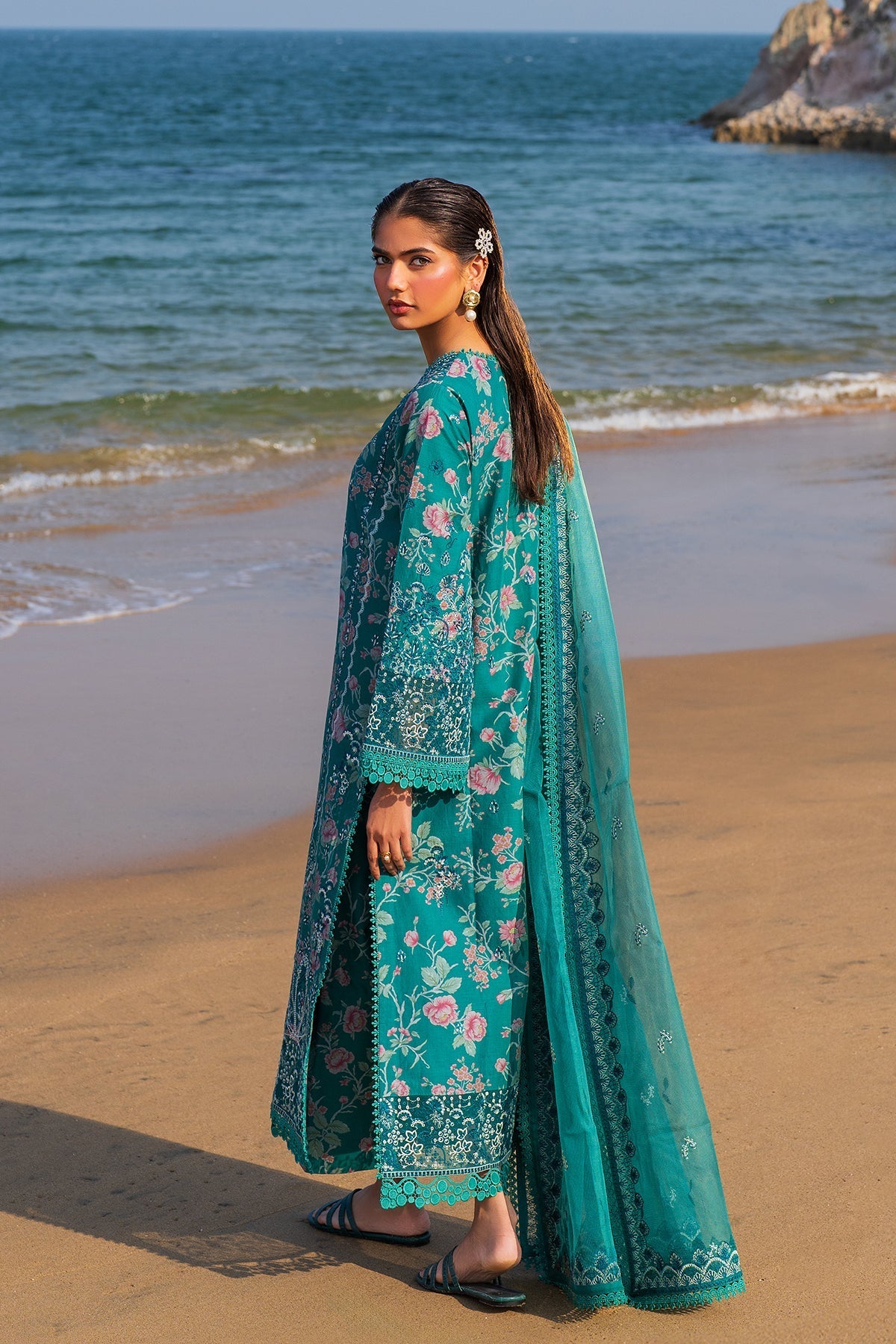 Afrozeh Endless Summer Lawn - Plush