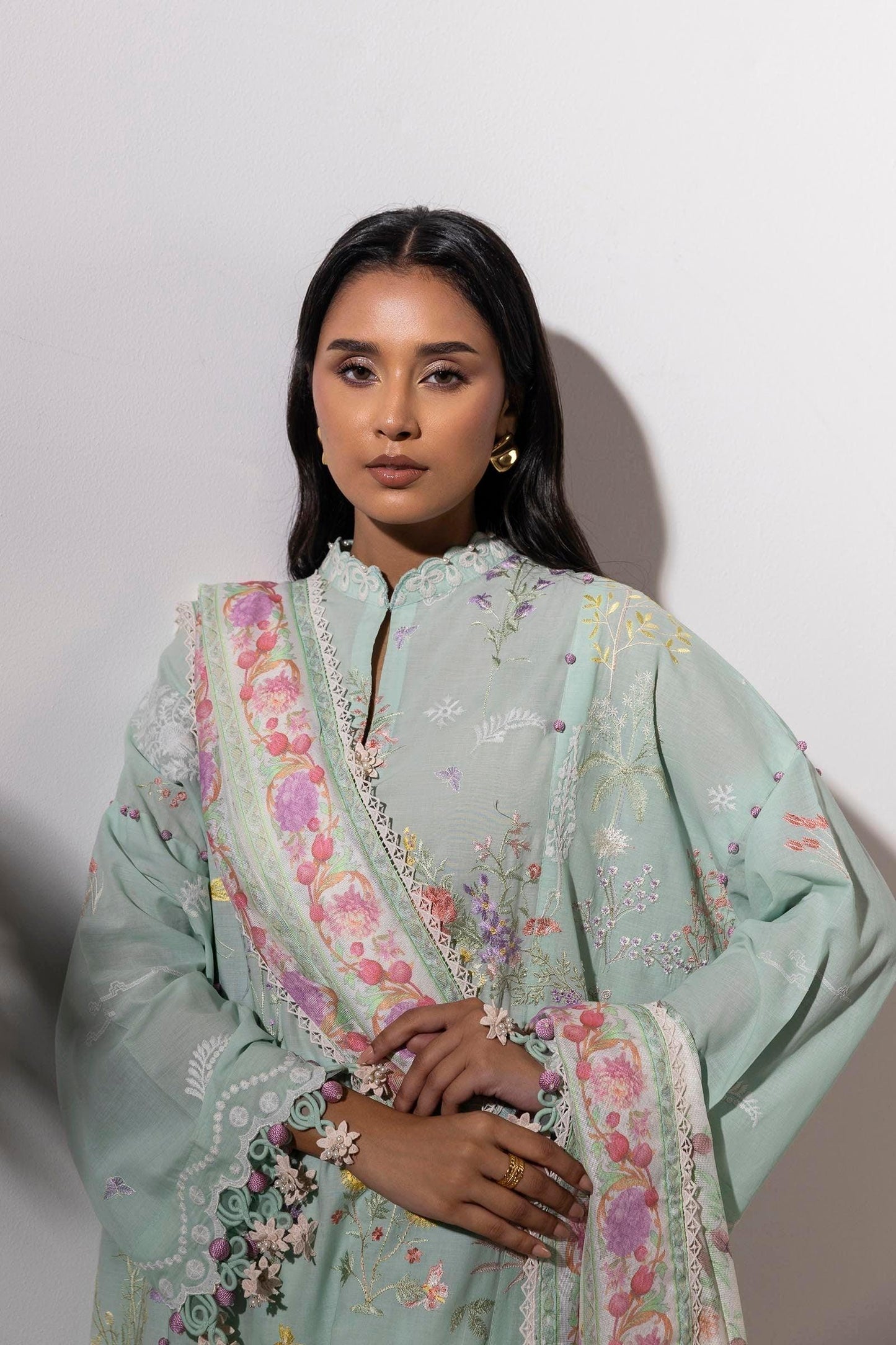 Sana Safinaz | Muzlin Summer 25 | 010A