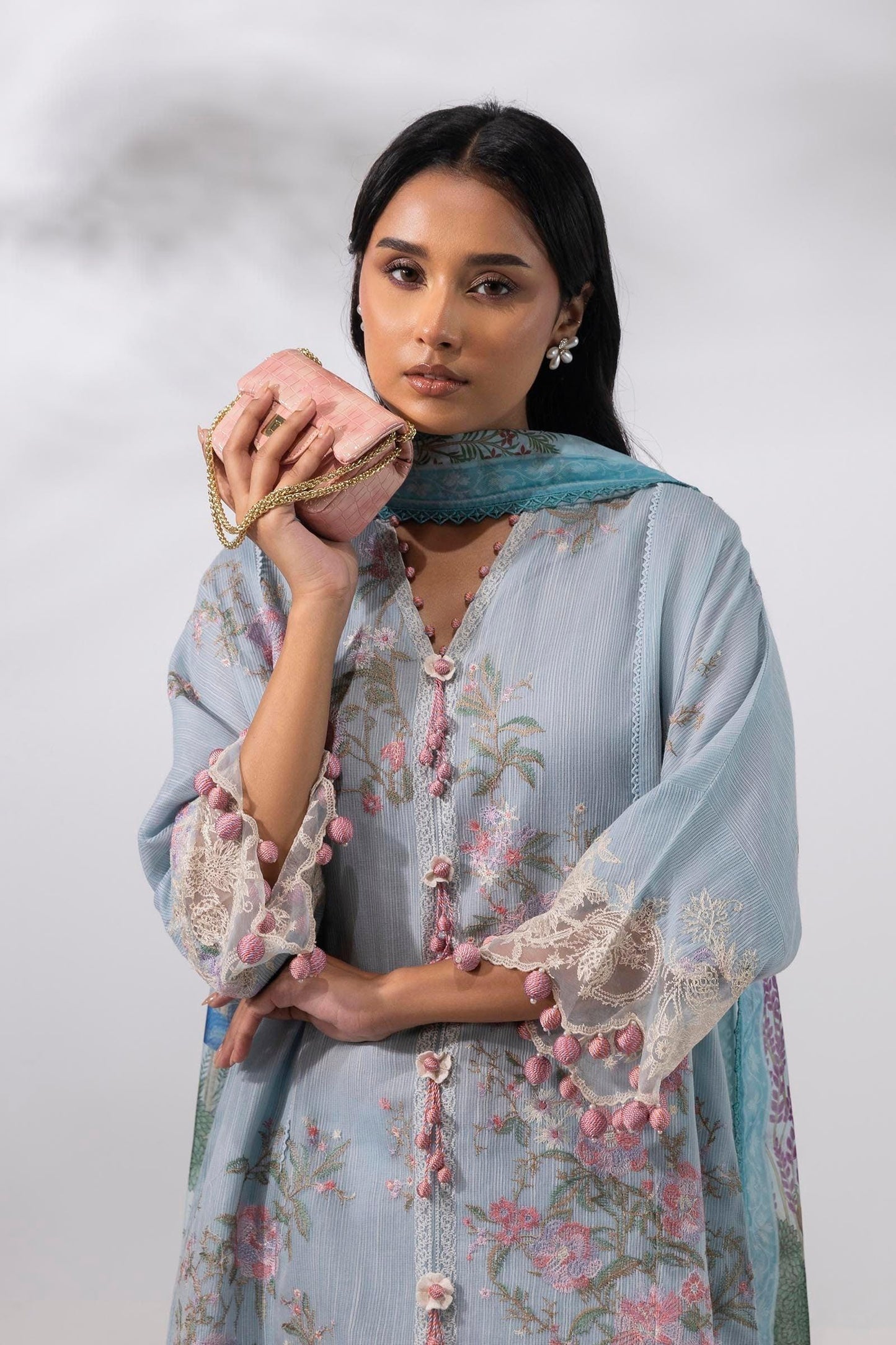 Sana Safinaz | Muzlin Summer 25 | 013A