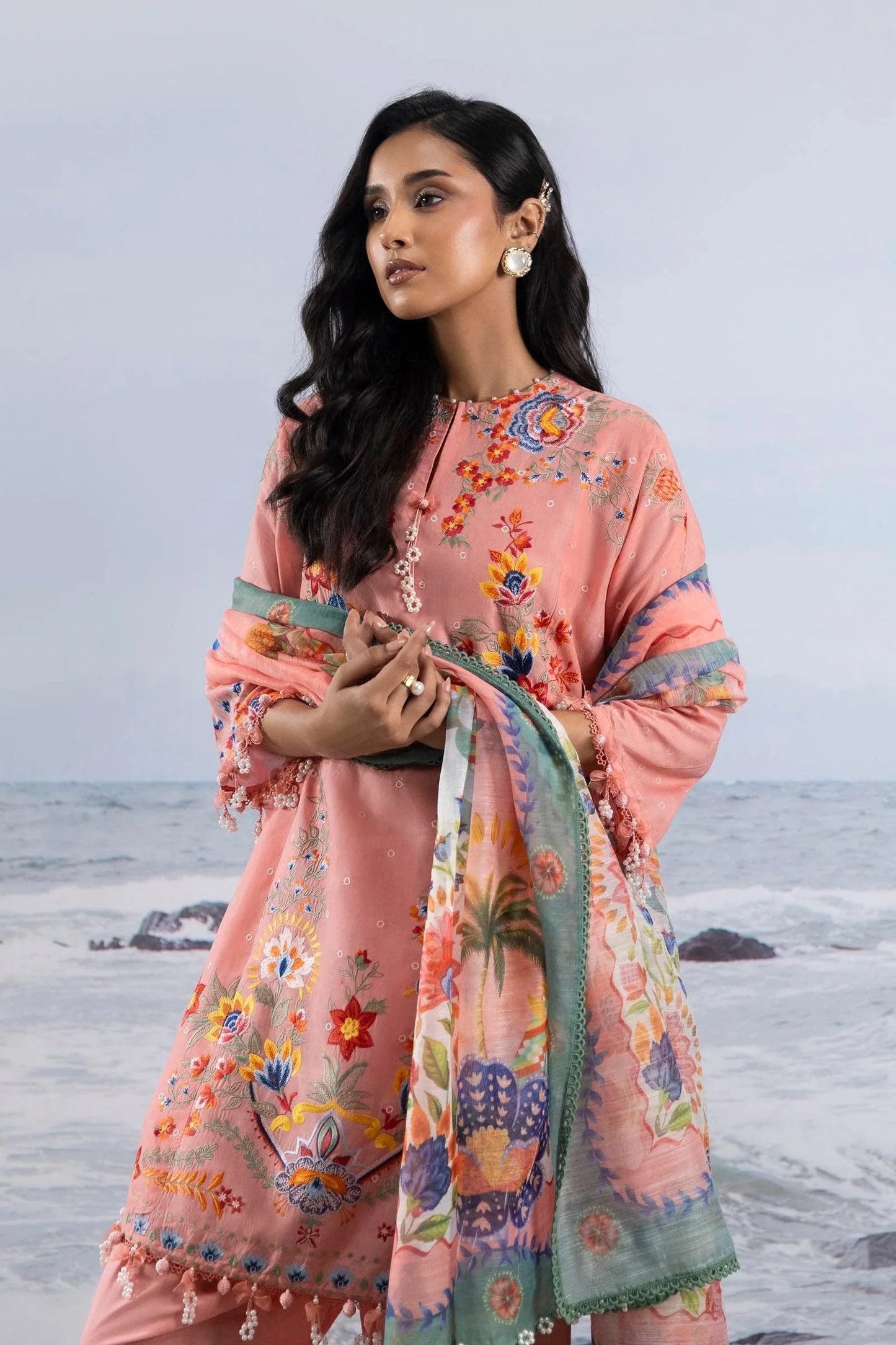 Sana Safinaz | Muzlin Summer 25 | 018B