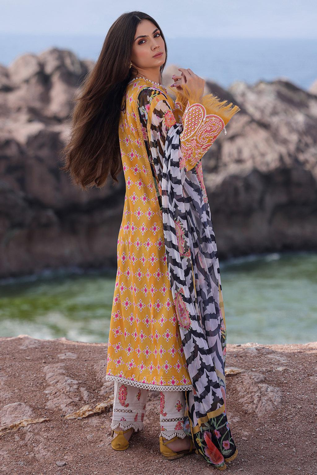 Tropicana Lawn by Ayzel 2024 | Meline - Pashtun Collections