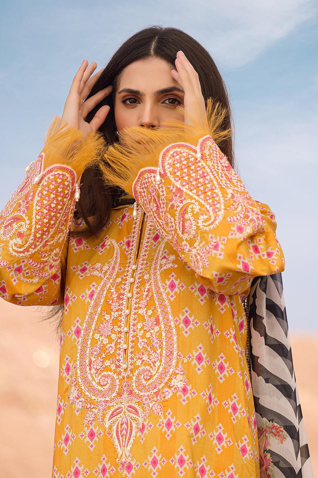 Tropicana Lawn by Ayzel 2024 | Meline - Pashtun Collections