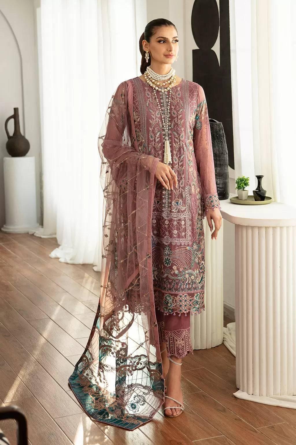 Ramsha Rangoon Chiffon Volume 11 (D-1102)