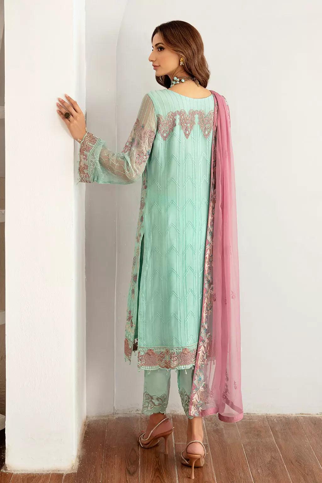 Ramsha Rangoon Chiffon Volume 11 (D-1107) - Pashtun Collections