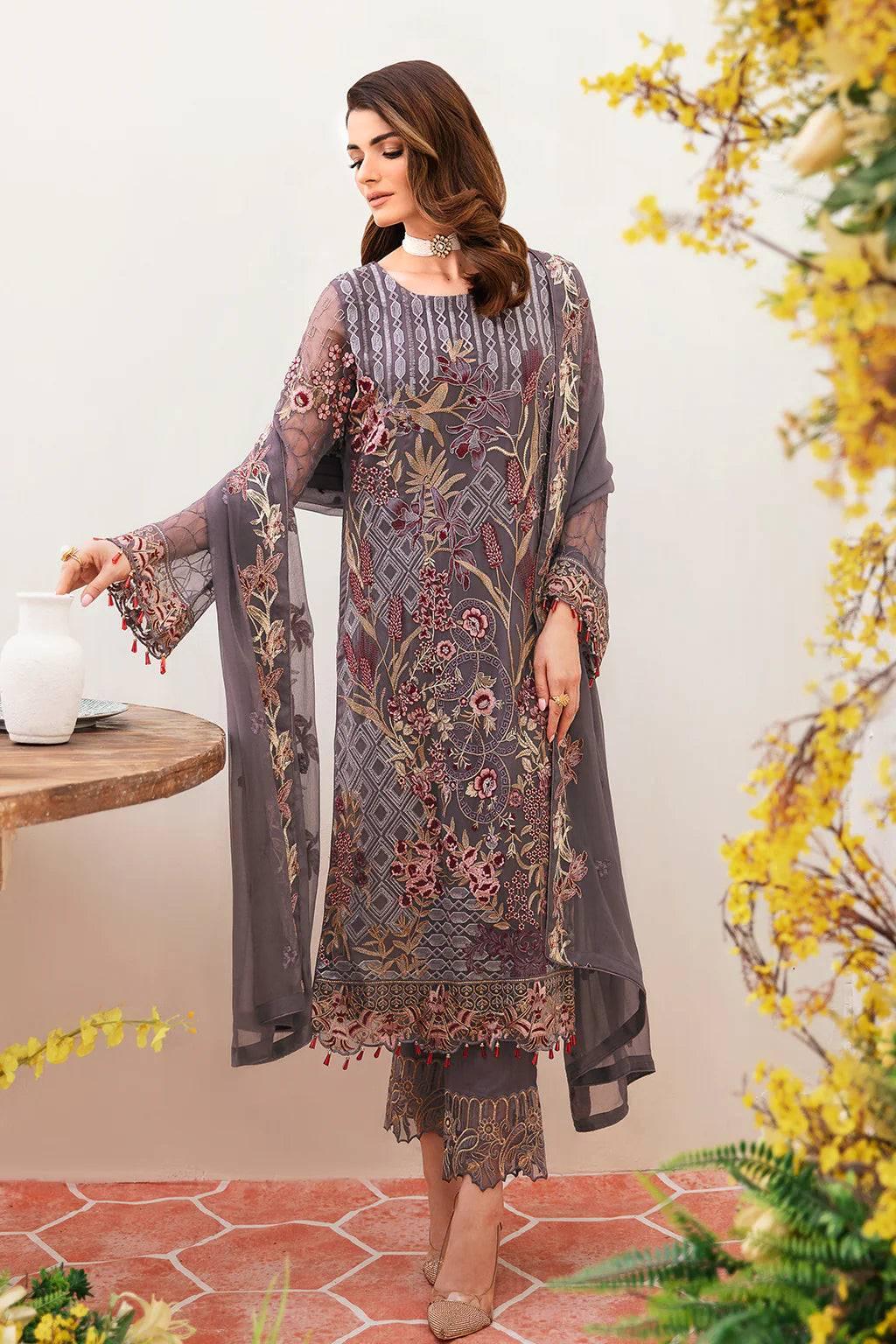 Ramsha Chiffon Collection - Vol. 24 (2409) - Pashtun Collections