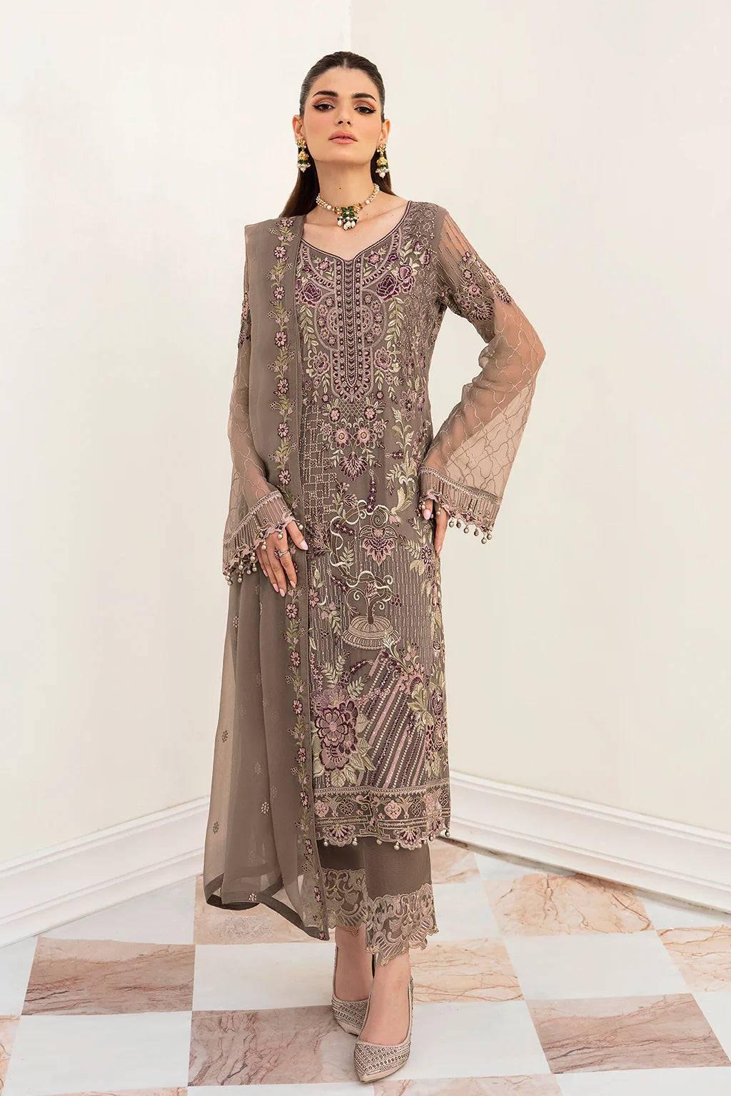 Ramsha Chiffon Collection - Vol. 24 (2412) - Pashtun Collections