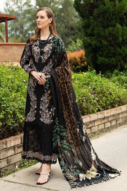 Ramsha - Andaaz Luxury Lawn Collection 2024 Vol-08 - Magical forest (Z-801) - Pashtun Collections