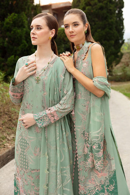 Ramsha - Andaaz Luxury Lawn Collection 2024 Vol-08 (Z-808) - Pashtun Collections