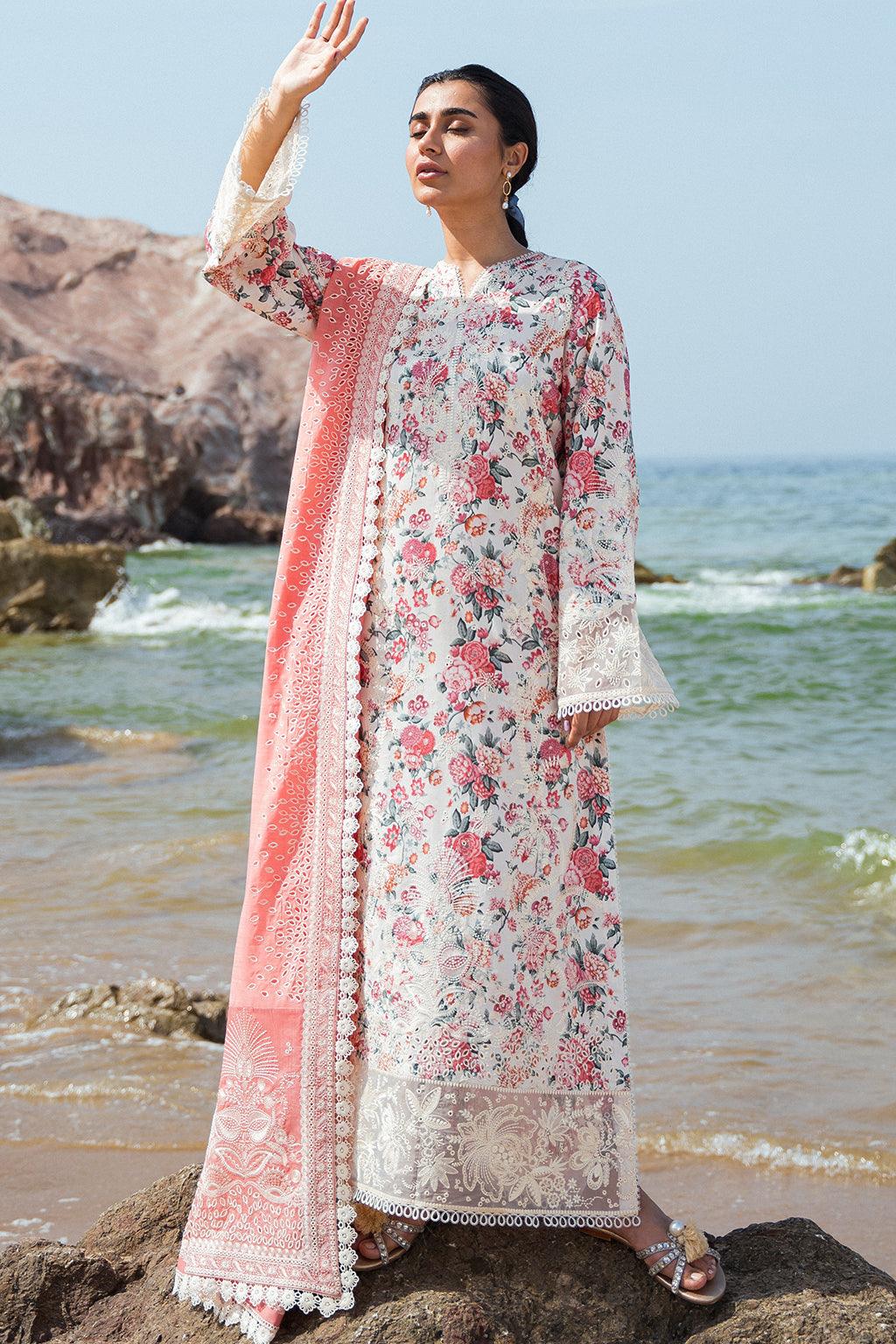 Afrozeh Summer Together Lawn Collection – Gardenia - Pashtun Collections