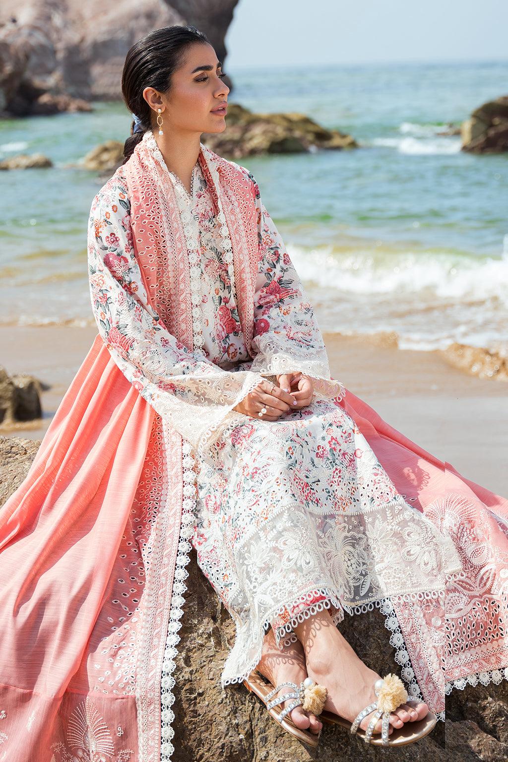 Afrozeh Summer Together Lawn Collection – Gardenia - Pashtun Collections