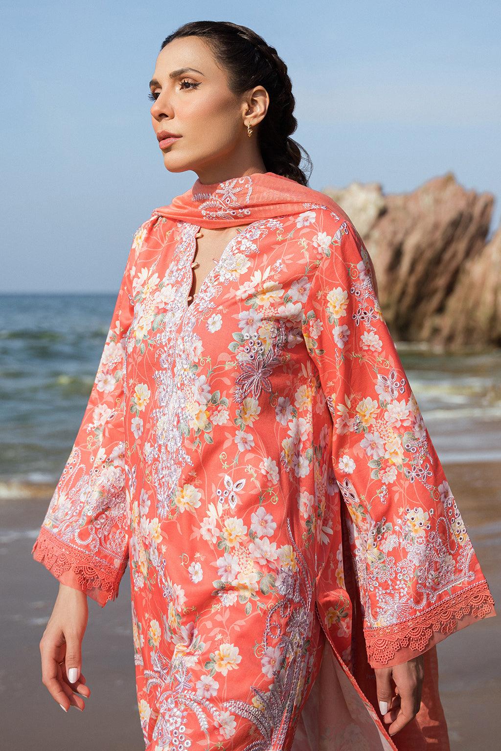 Afrozeh Summer Together Lawn Collection – Jasmine - Pashtun Collections