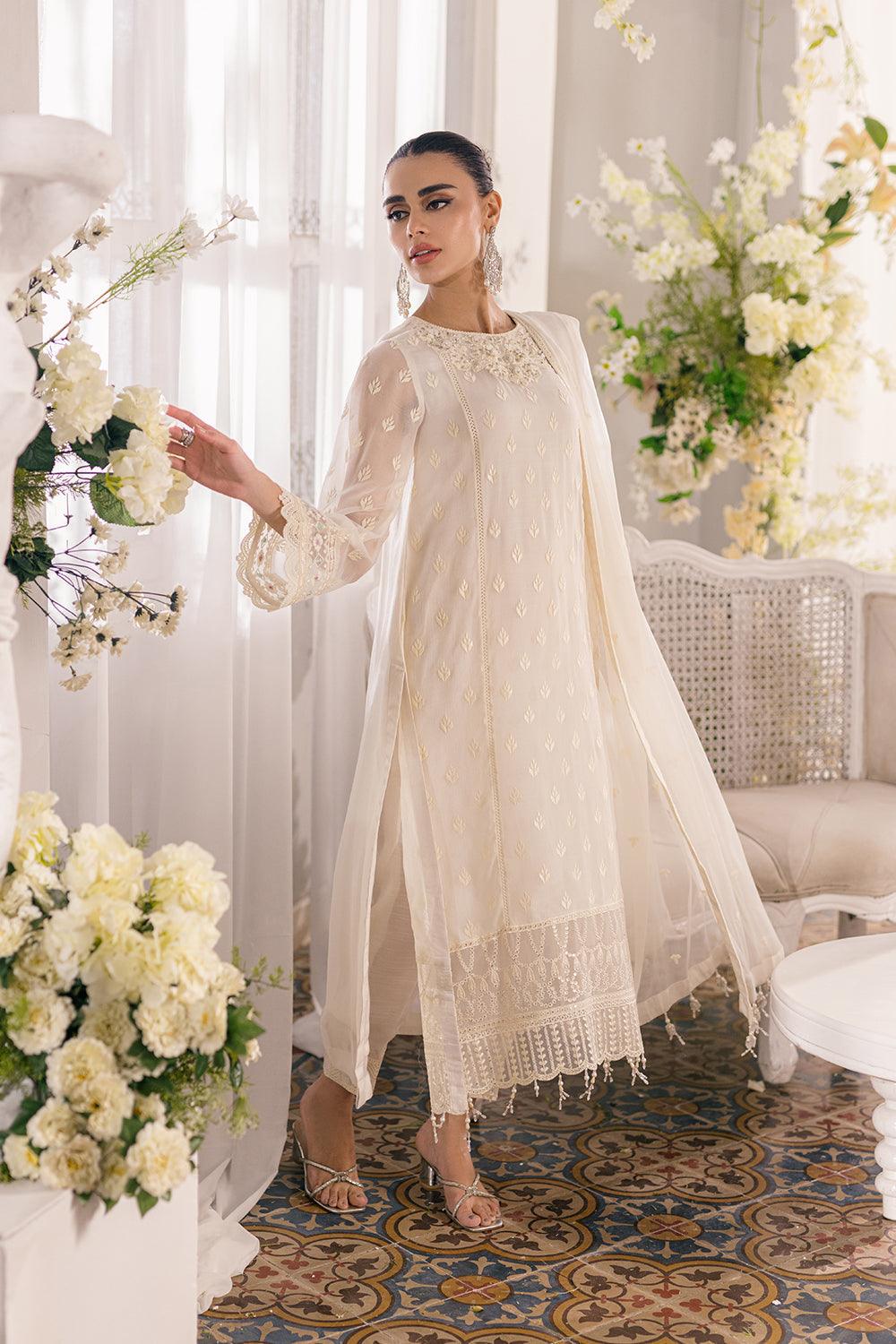 Azure Ensembled Festive's Luxe Collection - Angelic Frost - Pashtun Collections