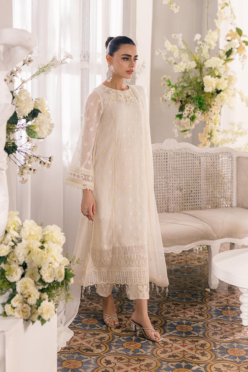 Azure Ensembled Festive's Luxe Collection - Angelic Frost - Pashtun Collections