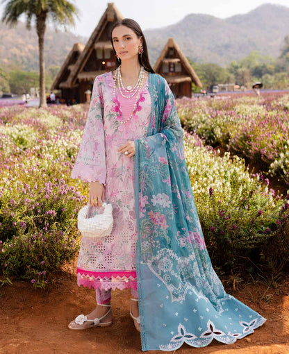 Pashtun Collections | NUREH Bloom '25 Lawn | BL-01