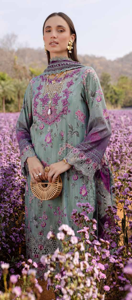 Pashtun Collections | NUREH Bloom '25 Lawn | BL-02