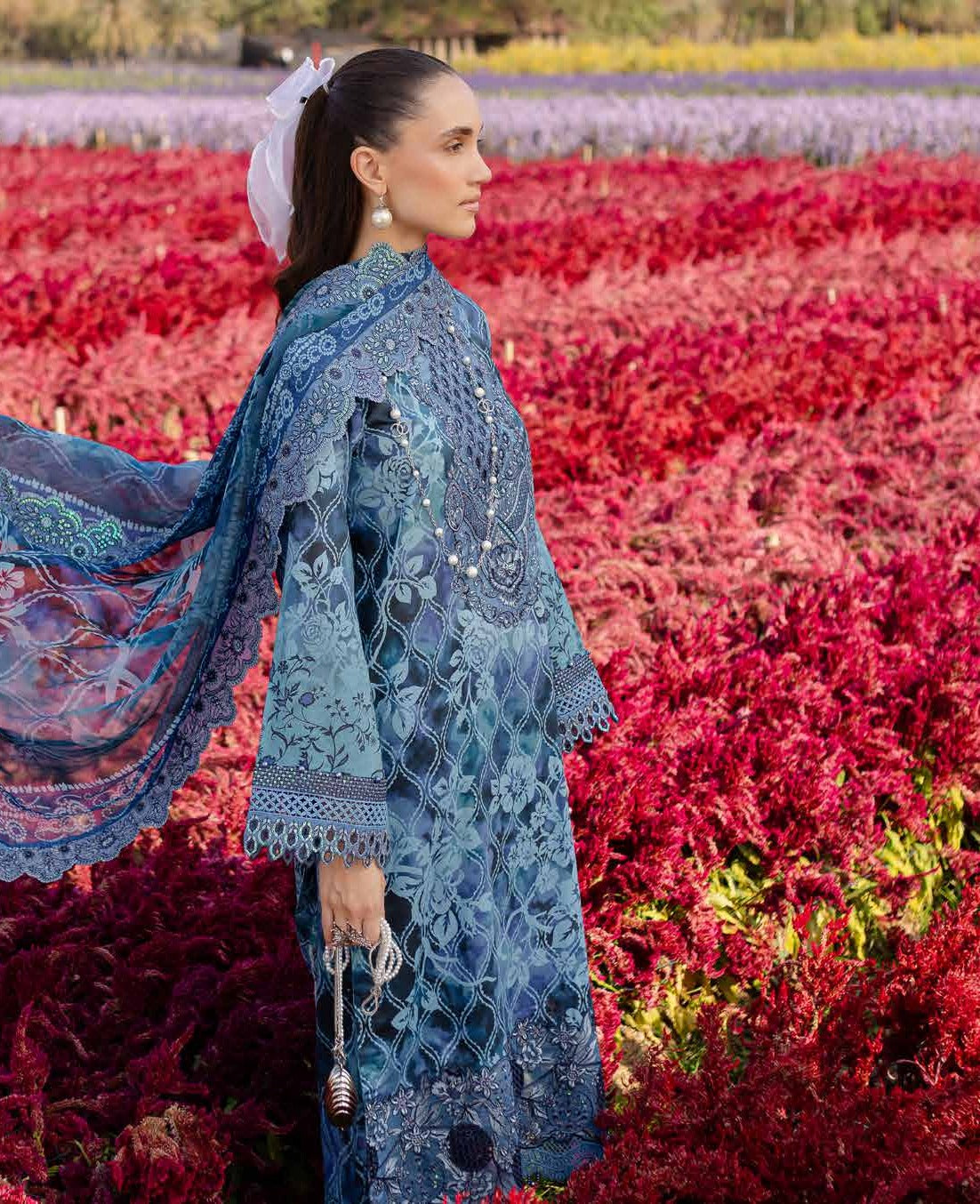 Pashtun Collections | NUREH Bloom '25 Lawn | BL-03