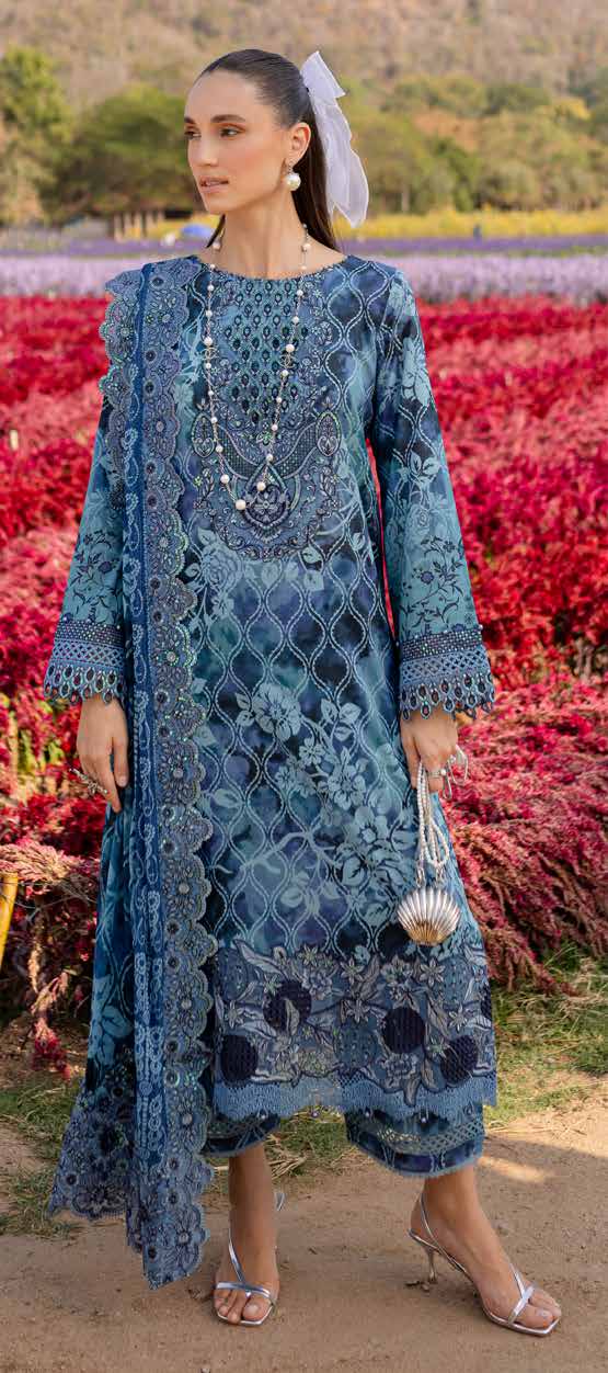 Pashtun Collections | NUREH Bloom '25 Lawn | BL-03