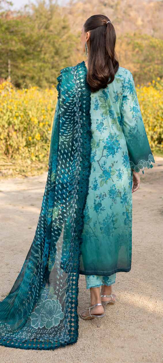 Pashtun Collections | NUREH Bloom '25 Lawn | BL-06