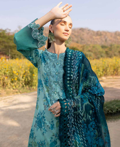 Pashtun Collections | NUREH Bloom '25 Lawn | BL-06