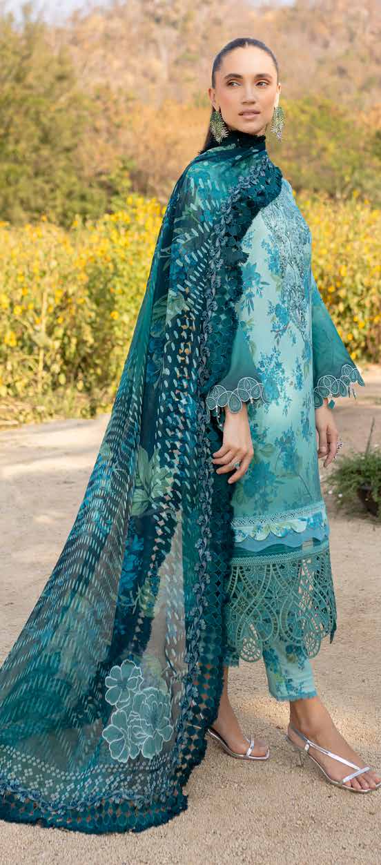 Pashtun Collections | NUREH Bloom '25 Lawn | BL-06