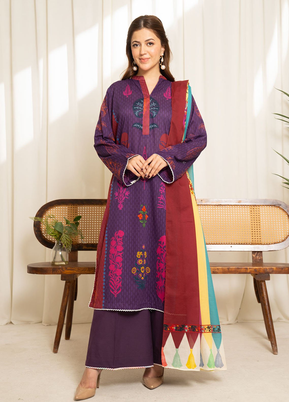 Coco Sule by Zara Shahjahan Printed Lawn Unstitched 3Pc Suit D-05