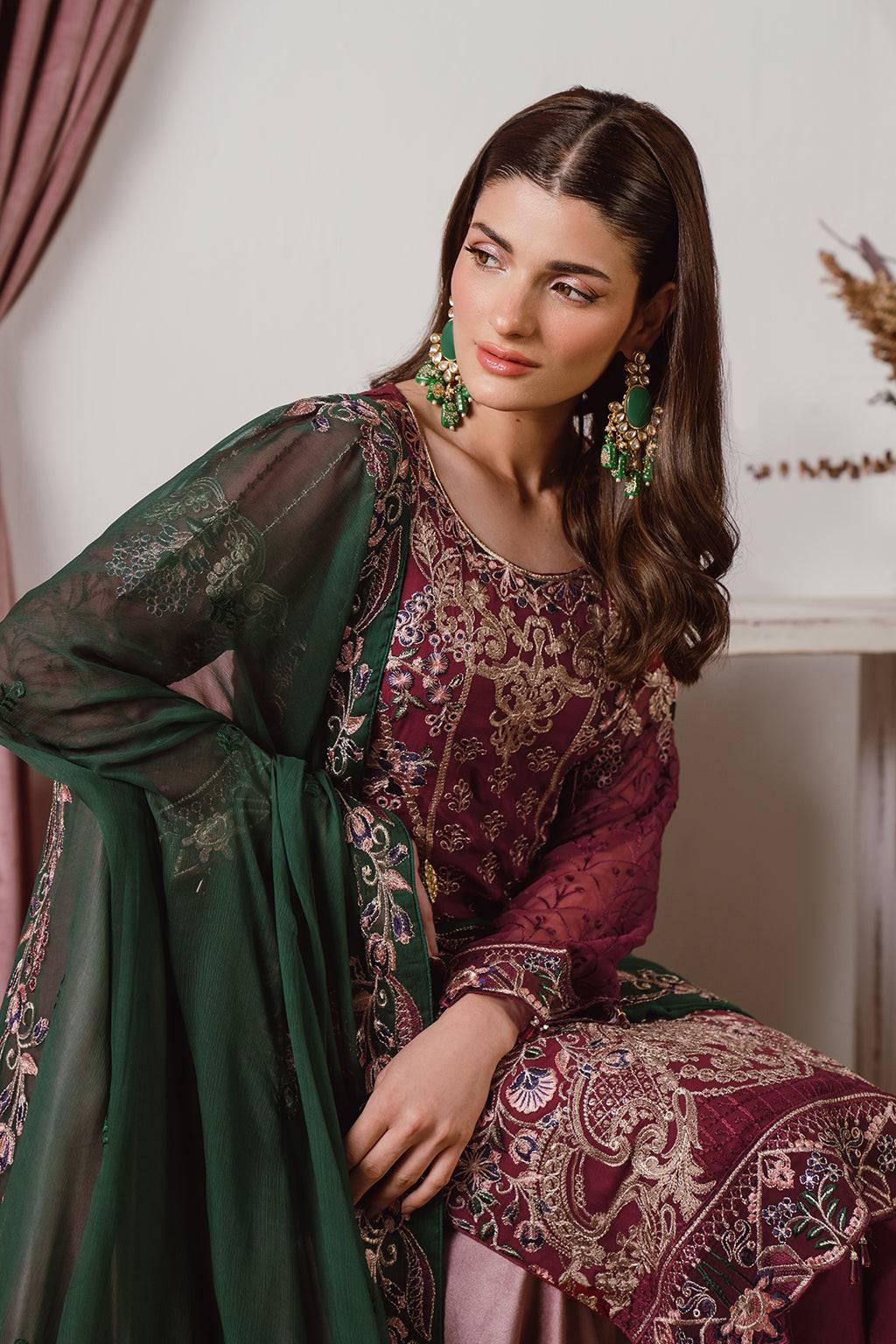 Ramsha Chiffon Collection - Vol. 25 (F-2501) - Pashtun Collections