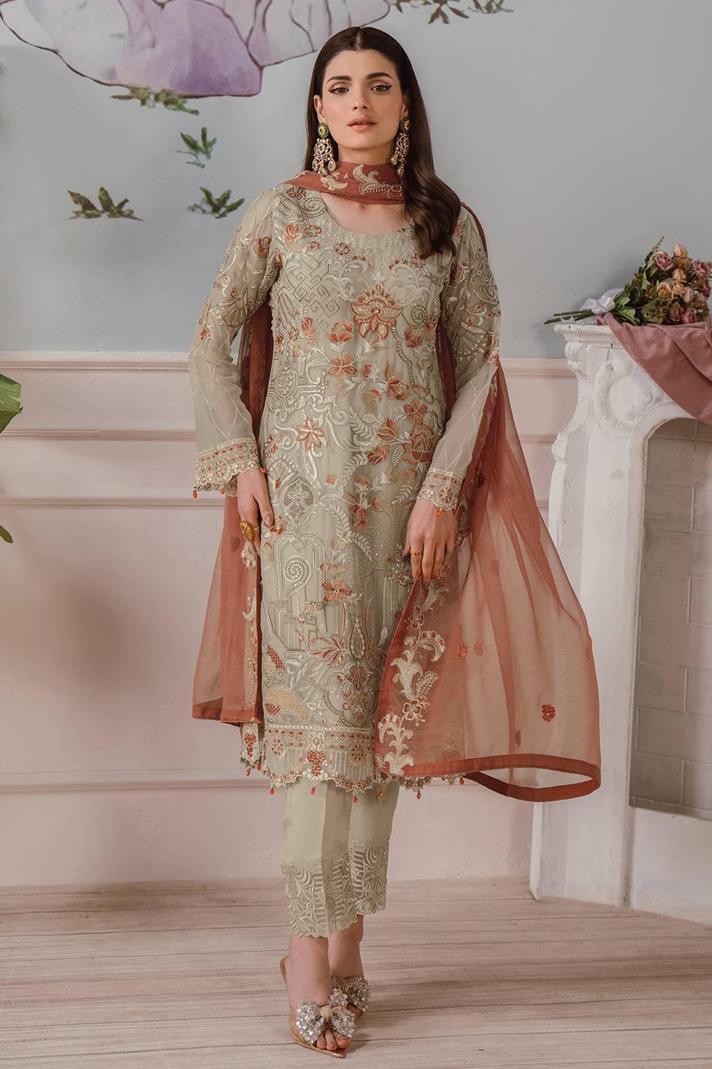 Ramsha Chiffon Collection - Vol. 25(F-2505)