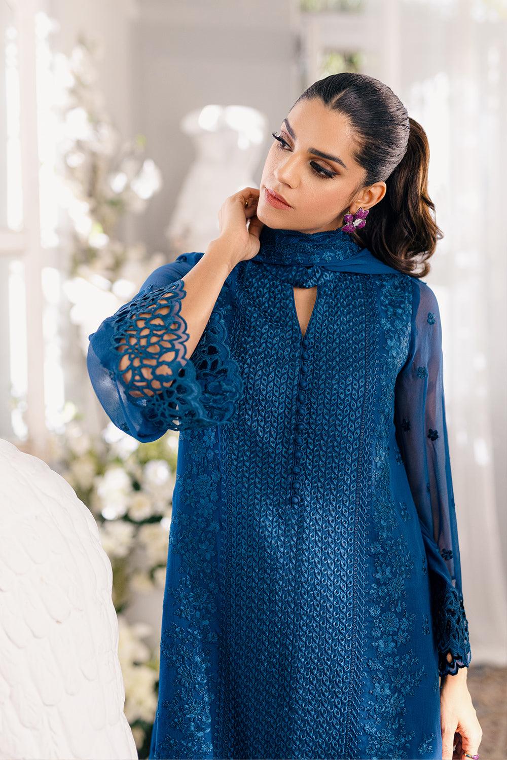 Azure Ensembled Festive's Luxe Collection - Galactic Glow - Pashtun Collections