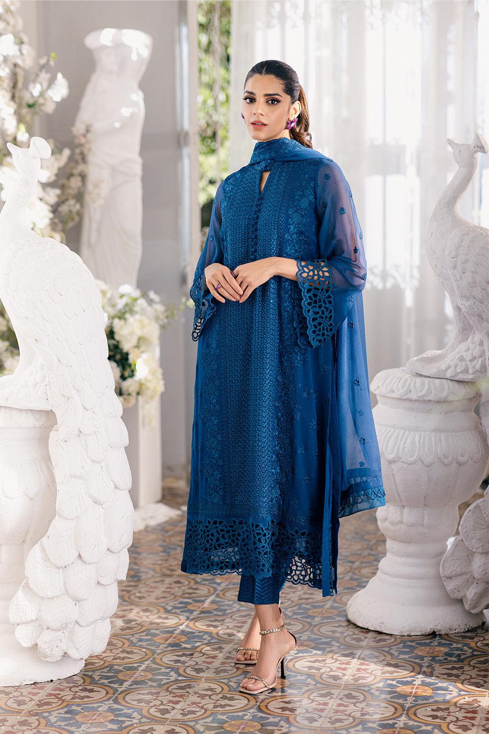 Azure Ensembled Festive's Luxe Collection - Galactic Glow - Pashtun Collections