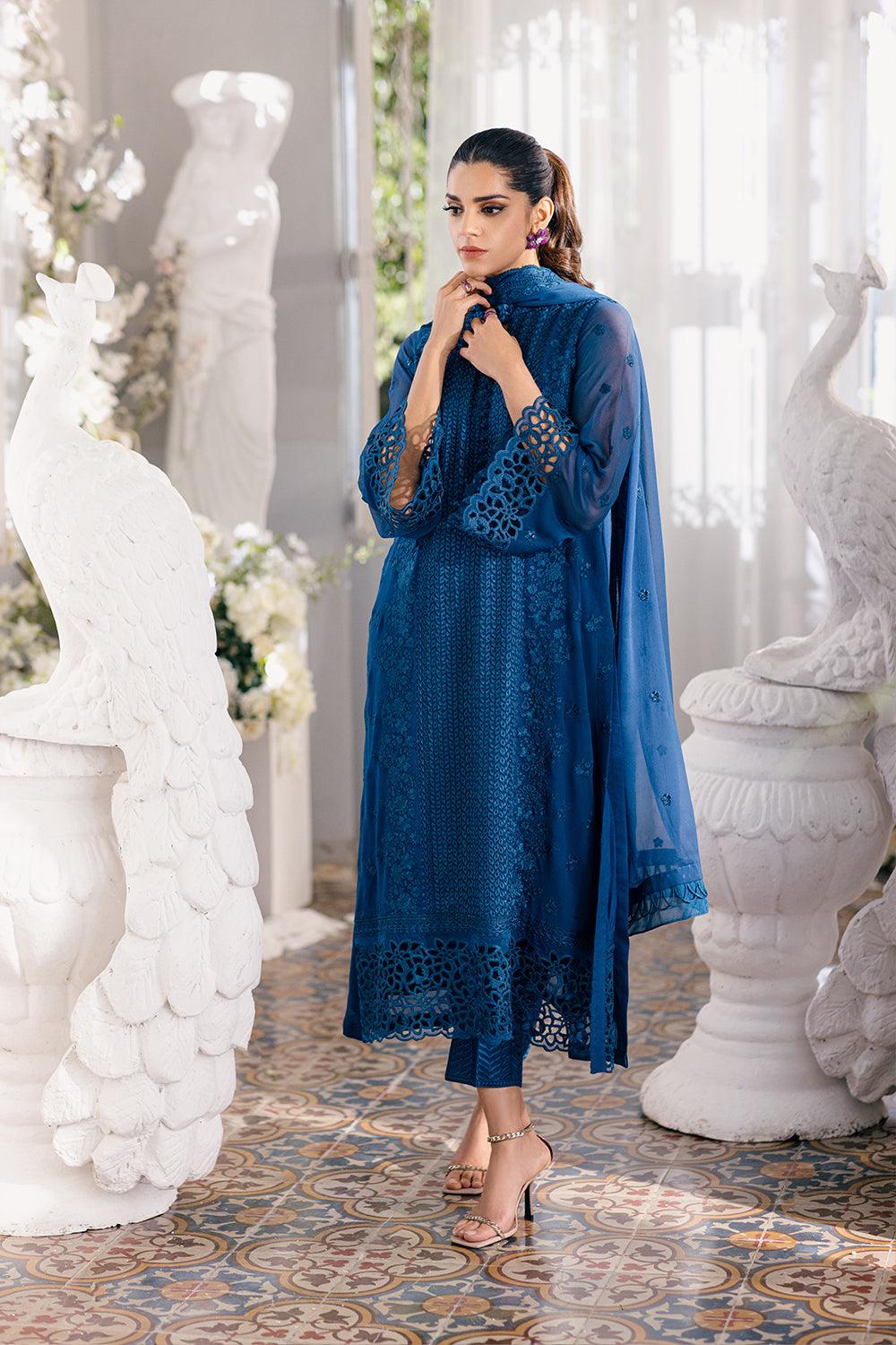 Azure Ensembled Festive's Luxe Collection - Galactic Glow - Pashtun Collections