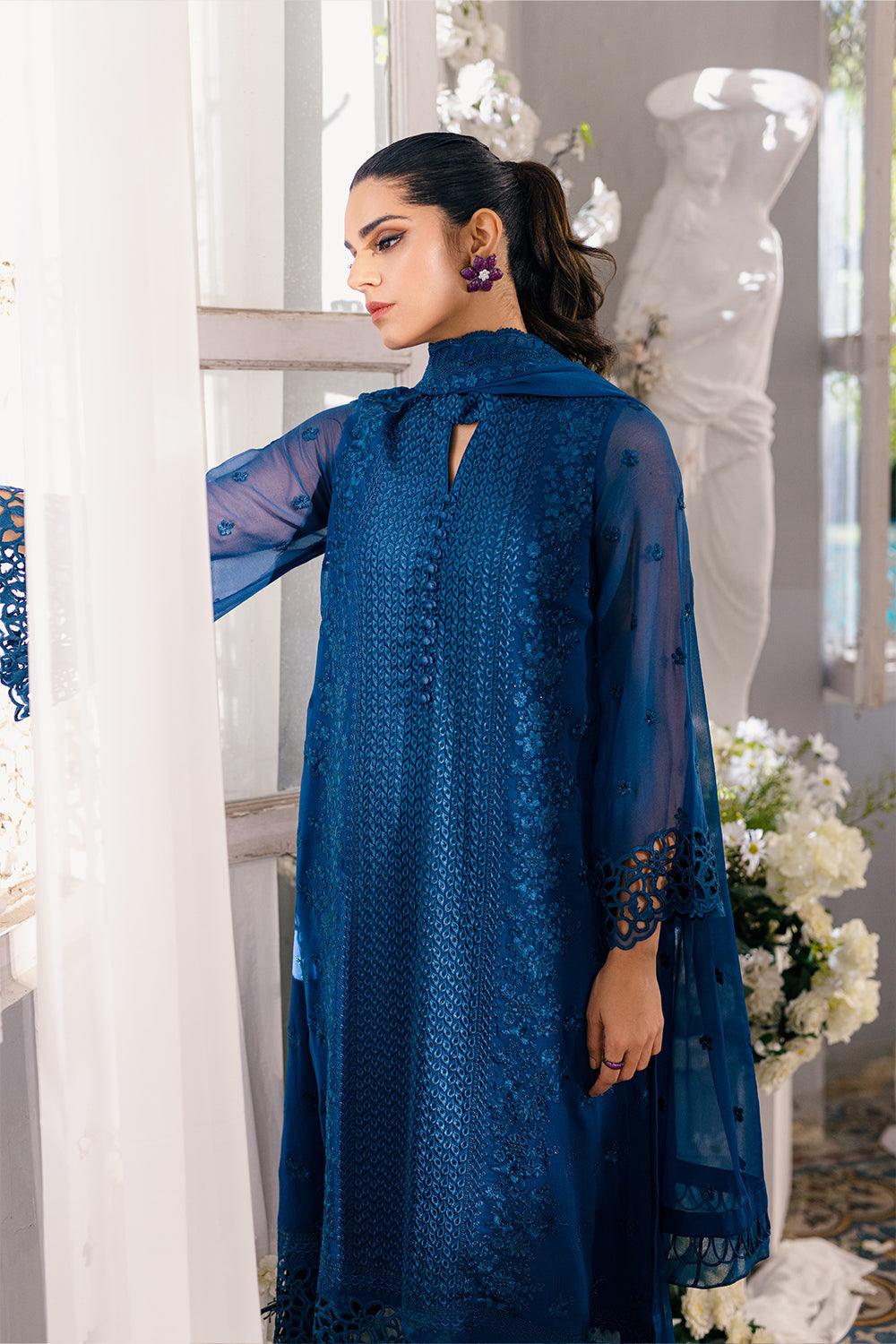 Azure Ensembled Festive's Luxe Collection - Galactic Glow - Pashtun Collections