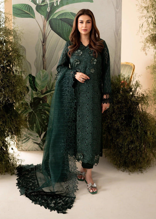 Aabyaan Apana Luxury Eid Festive Lawn Collection '24 - MAHGUL (AL-01) - Pashtun Collections