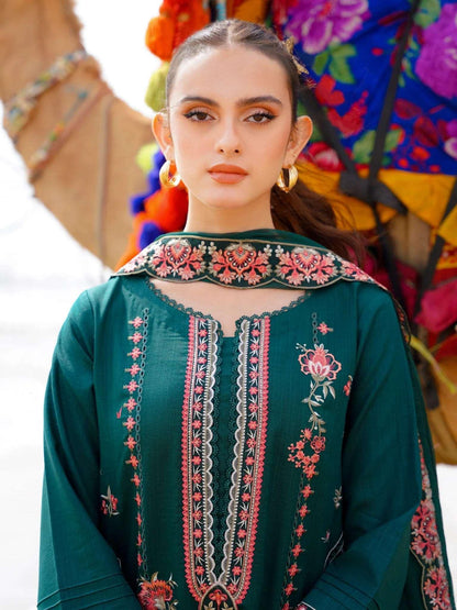 NOORA (AF-10) - SAAGAR Luxury Festive Lawn '24 by AABYAAN