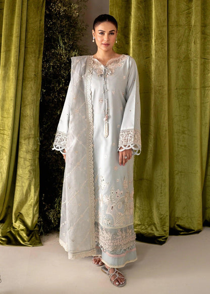 Aabyaan Apana Luxury Eid Festive Lawn Collection '24 - GULBANO (AL-03) - Pashtun Collections