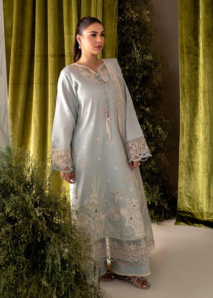 Aabyaan Apana Luxury Eid Festive Lawn Collection '24 - GULBANO (AL-03) - Pashtun Collections