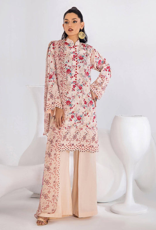 Innara Unstitched Lawn Collection by Adan's Libas (5667)