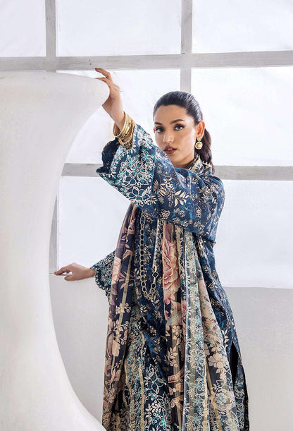 Innara Unstitched Lawn Collection by Adan's Libas (5668)