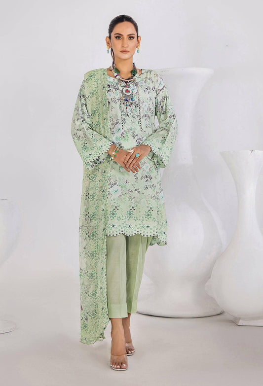 Innara Unstitched Lawn Collection by Adan's Libas (5669)