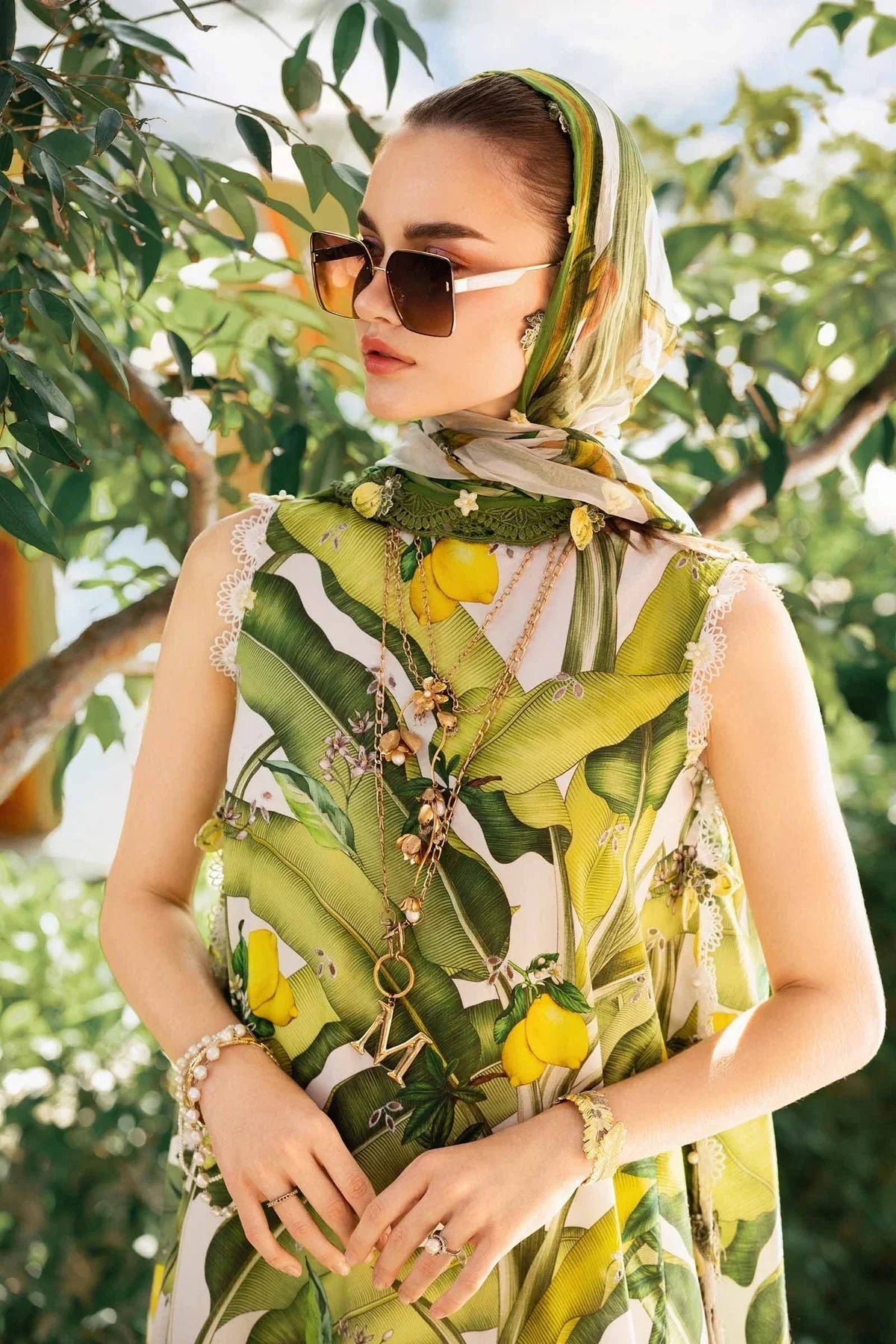 Maria.B MPrints Embroidered Lawn Unstitched 3Pc Suit - SS Collection -MPT-2503-A