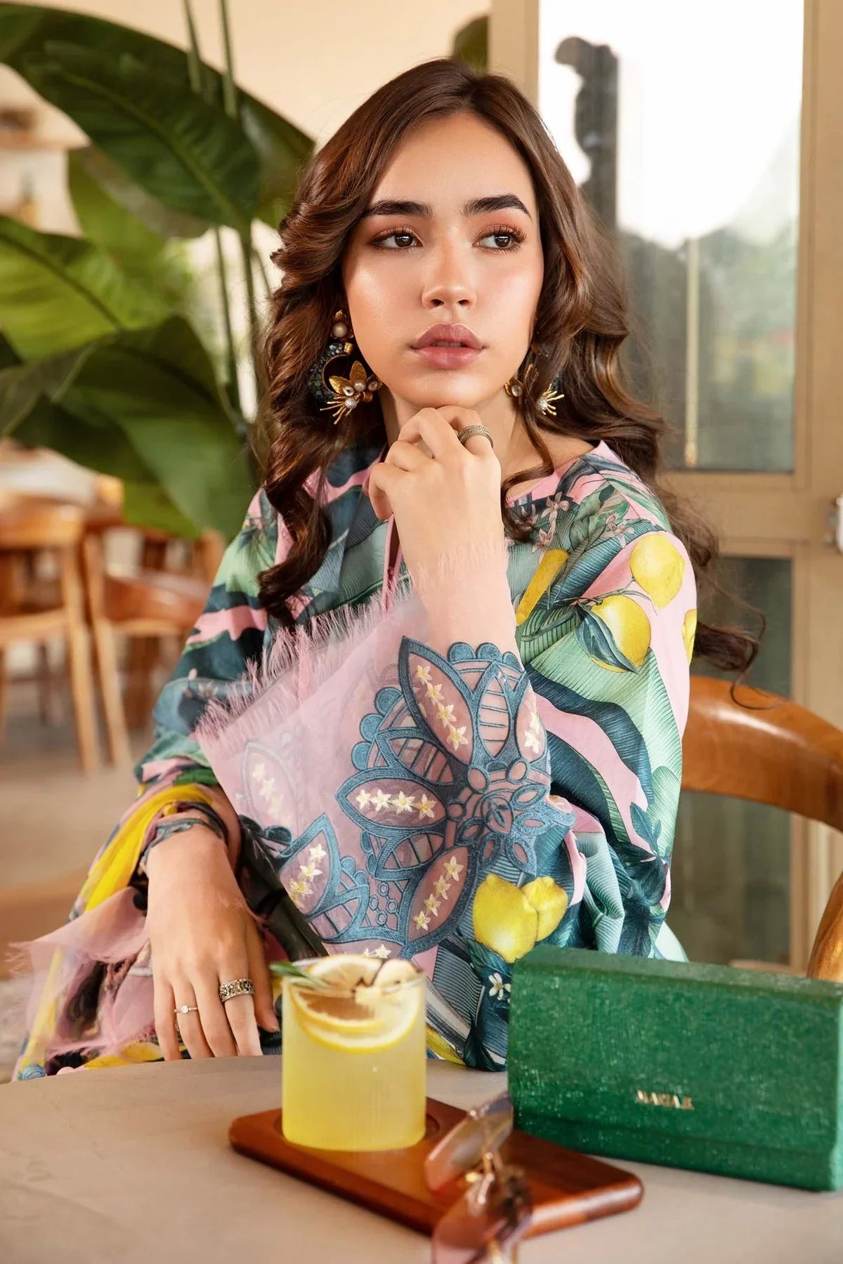 Maria.B MPrints Embroidered Lawn Unstitched 3Pc Suit - SS Collection -MPT-2503-B